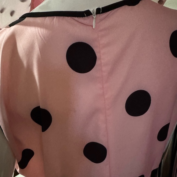 50’s House Wife Polka dot dress Halloween costume size L - Picture 8 of 8